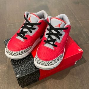 Jordan Retro 3 Fire Red